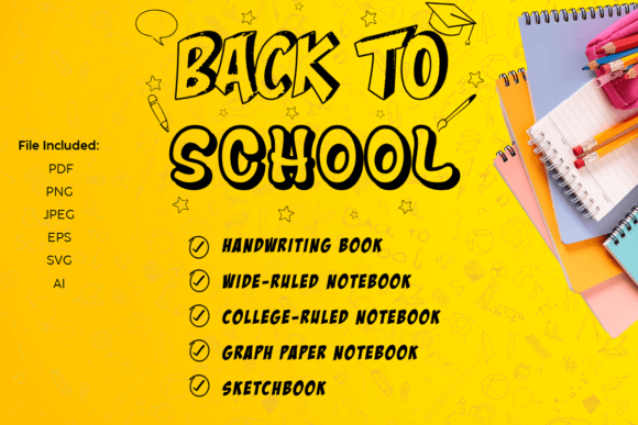Back to School KDP Interior Graphics