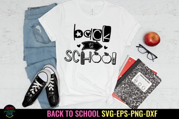 Back to School SVG Graphics for Crafts