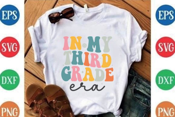 Retro Back to School SVG Graphics for T-Shirt Designs
