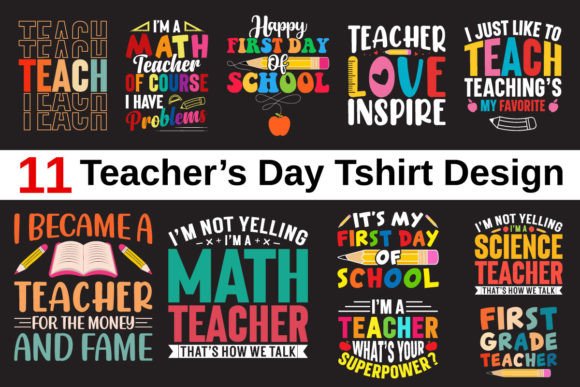 Teacher’s Day Tshirt Back to School Graphics